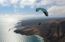 Lanzarote Paragliding Flight